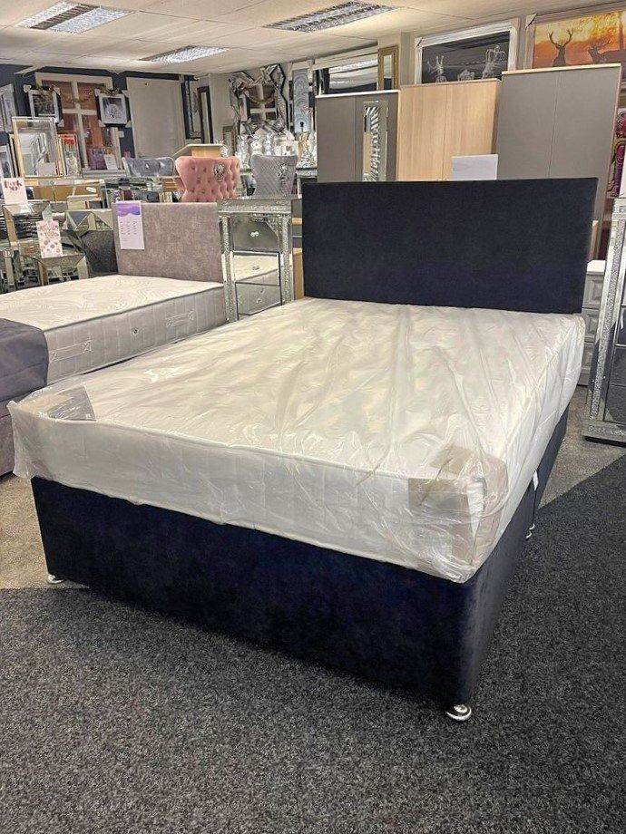 image for  Christmas Comfort Sale! 🛷 Double Divan Bed & Mattress | Today Delivery ! **