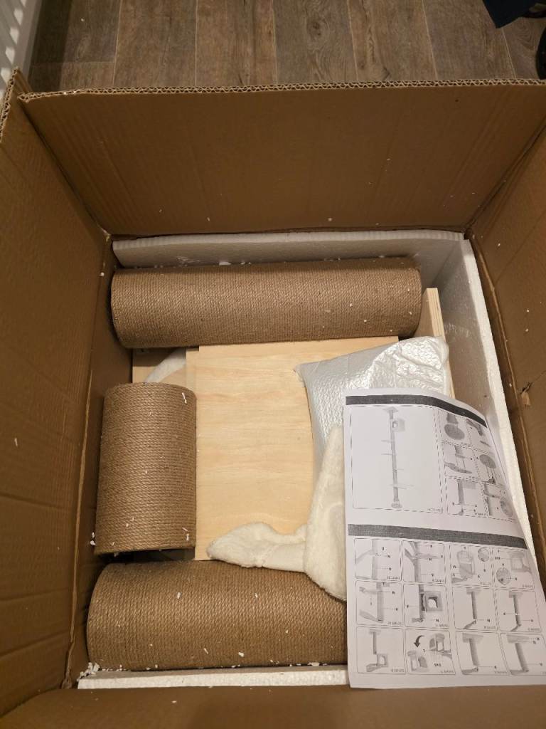 Cat Tree, 5 Levels Ceiling Tower