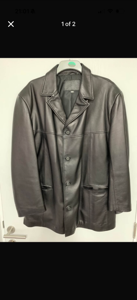 Faux leather jacket 