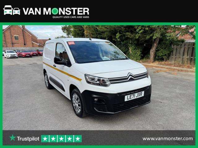 2022 Citroen Berlingo 1.5 BlueHDi 1000Kg Enterprise Pro 100ps [6 Speed] PANEL VAN DIESEL Manual