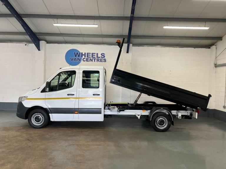 2021 Mercedes-Benz Sprinter 3.5t Progressive Crew Cab Tipper CHASSIS CAB DIESEL Manual