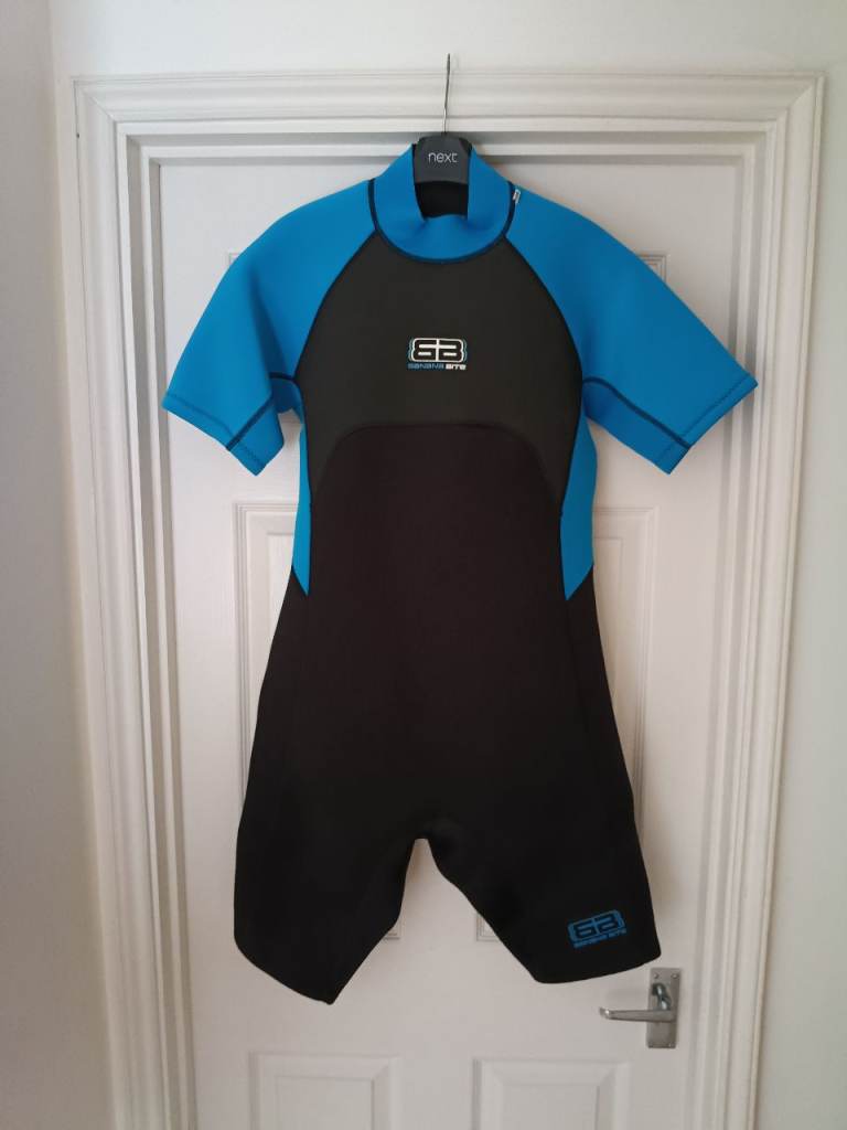 TWF Banana Bite Mens Shortie Wetsuit – As Good As New Condition (Used Once), Size L