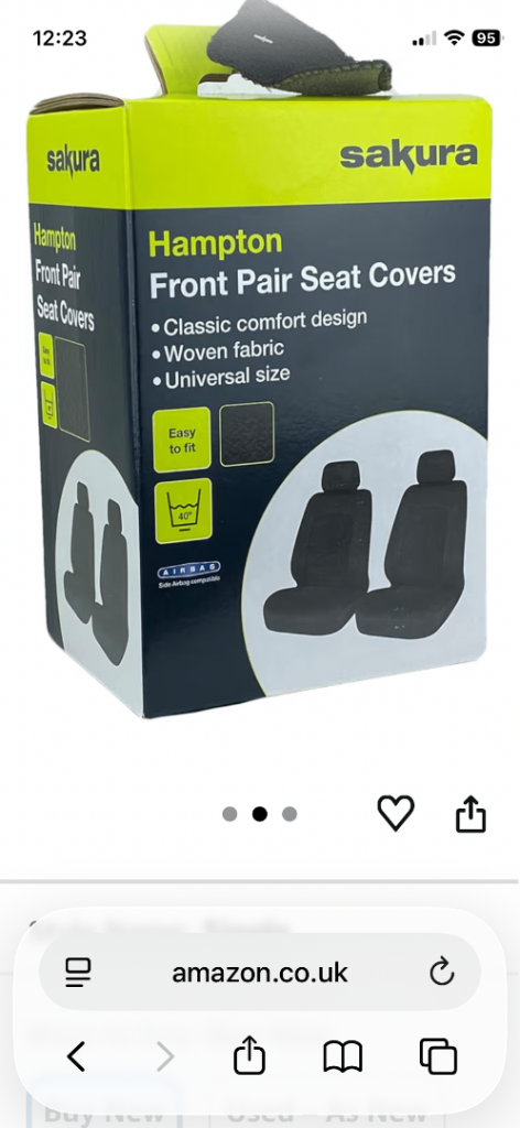 Brand new car seat covers 