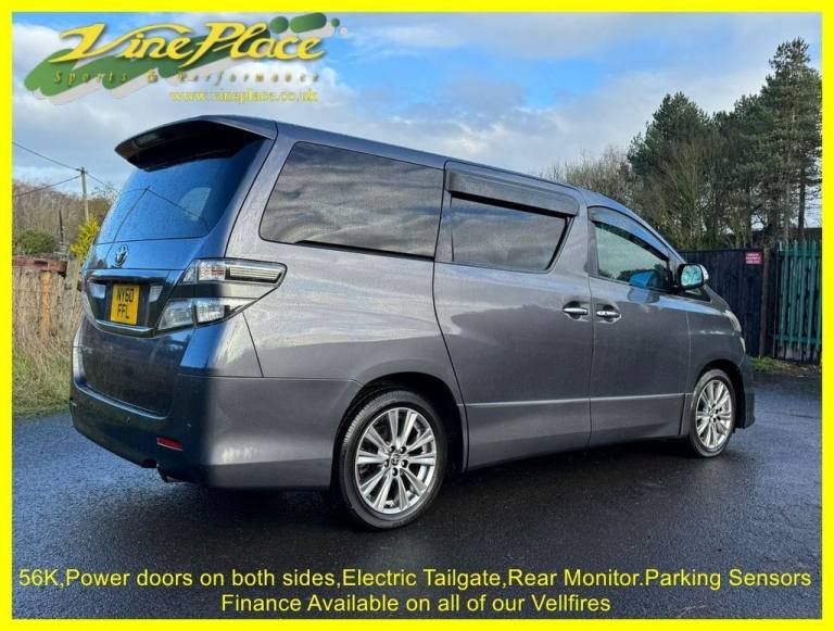 2011 Toyota Vellfire 2.4Z Platinum Selection 2 Type Gold, 7 Seat, Auto MPV Petrol Automatic
