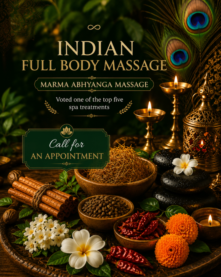 Indian Full body massage London 80min £70.