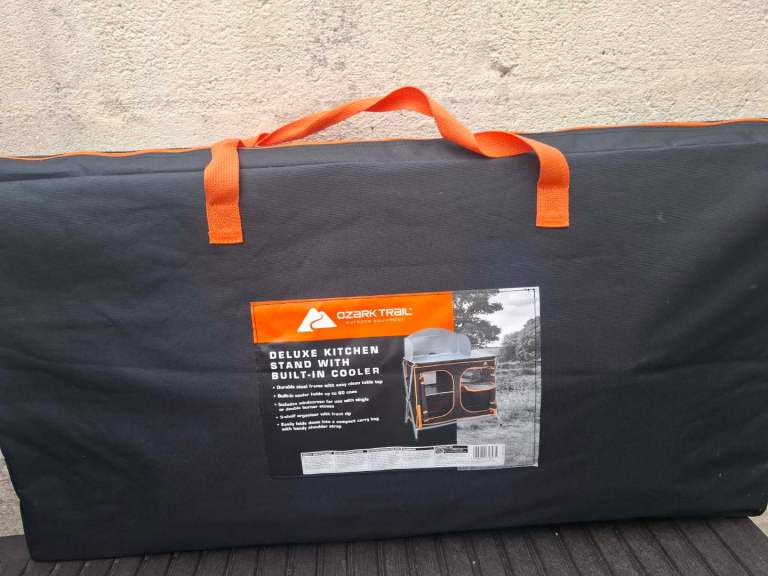 Camping kitchen stand 