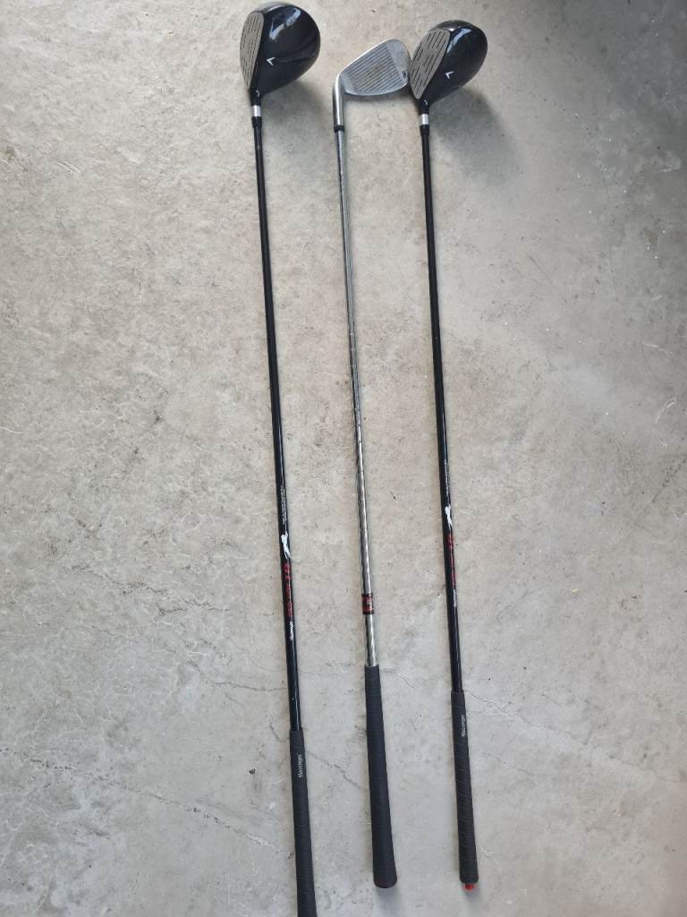 Junior set of golf clubs size 1,3 & 6