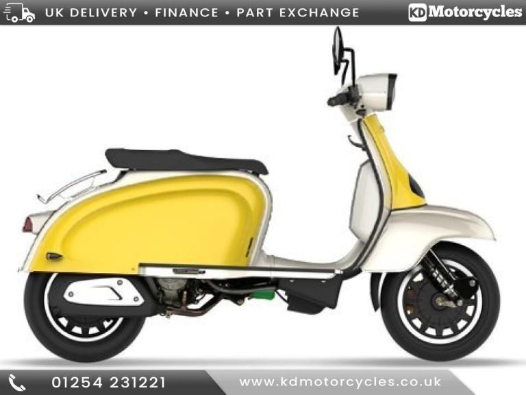 ROYAL ALLOY TG 125cc AC CBS, learner legal retro custom best scooter for sale