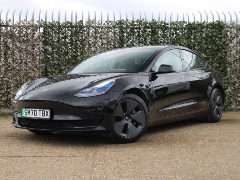 2021 Tesla Model 3 Standard Range Plus Saloon 4dr Electric Auto RWD (241 bhp) Saloon ELECTRIC Aut...