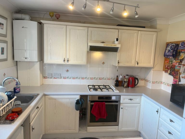 FULL KITCHEN used for sale white