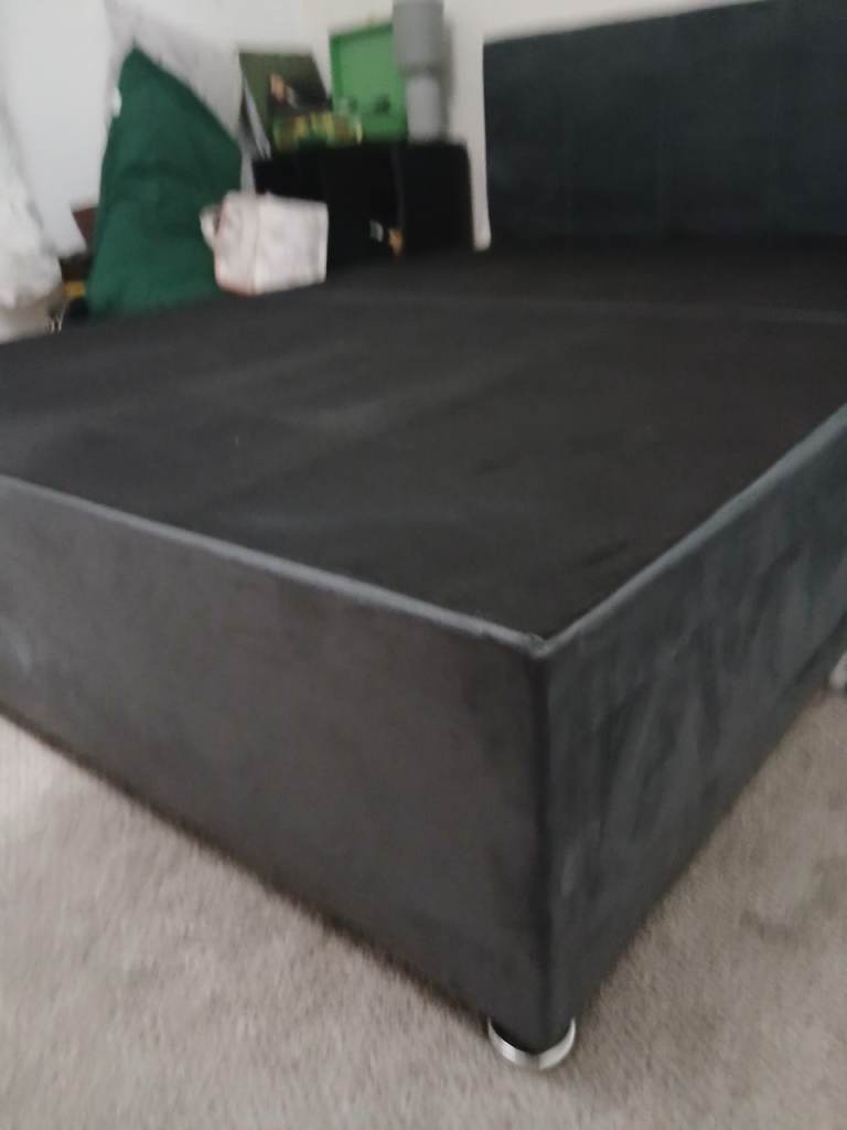Double bed base and head board 