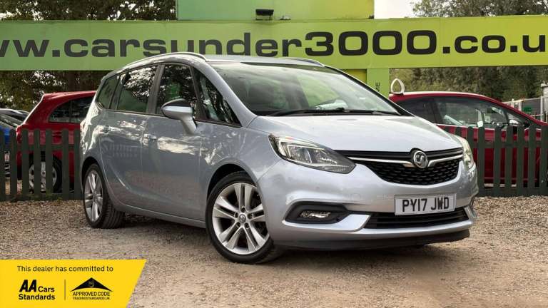 2017 Vauxhall Zafira Tourer 1.4i Turbo SRi MPV 5dr Petrol Manual Euro 6 (140 ps) MPV Petrol Manual