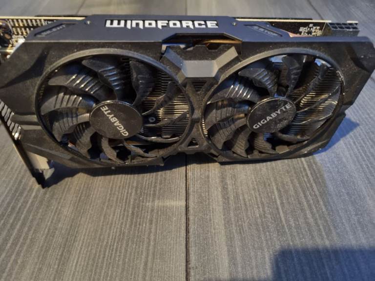 image for Gpu graphics card Amd Radeon r9 380 4GB for gaming pc desktop computer Workstation Server