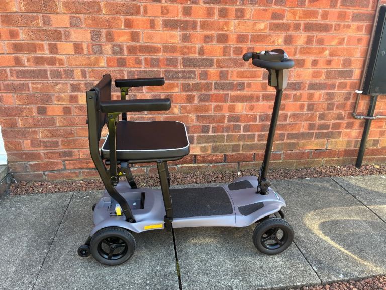 GoGo Mobility Scooter – Grey, Foldable