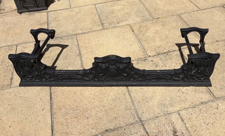 Edwardian Art Nouveau Fire Fender