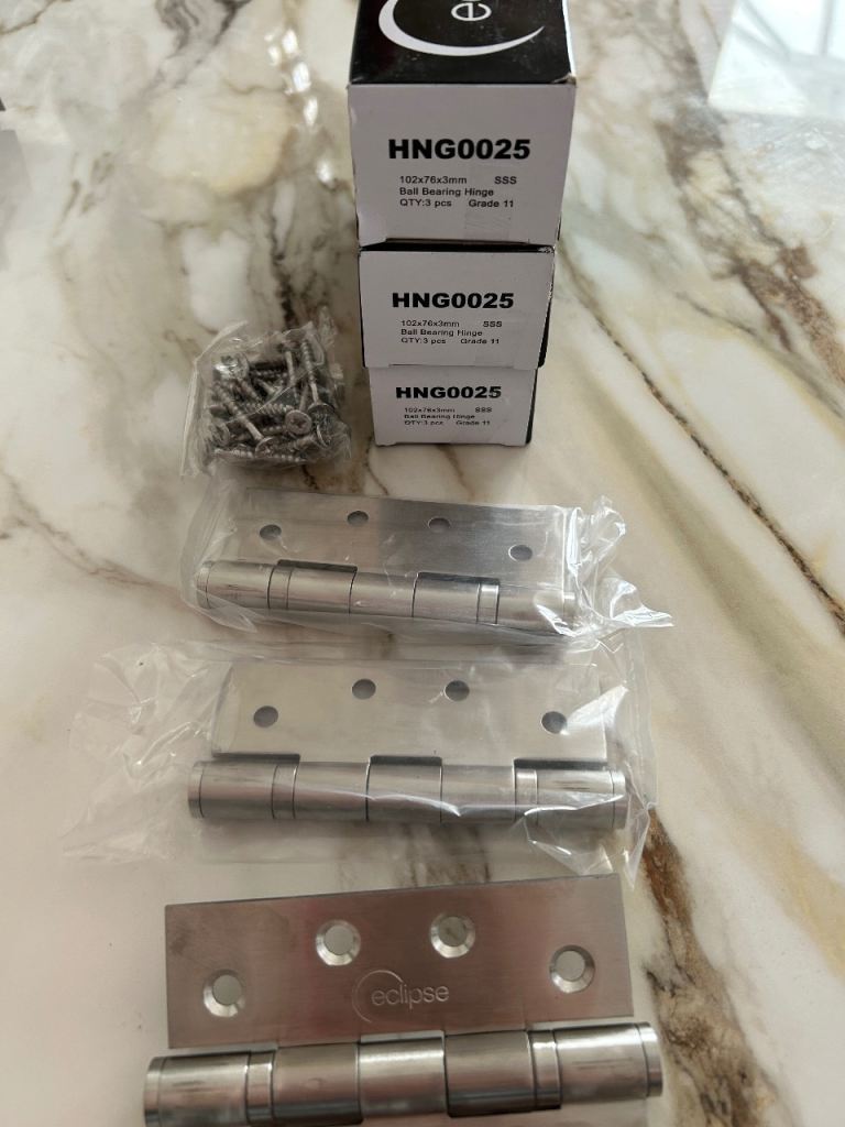 Eclipse Door hinges  top quality  3 in a box  