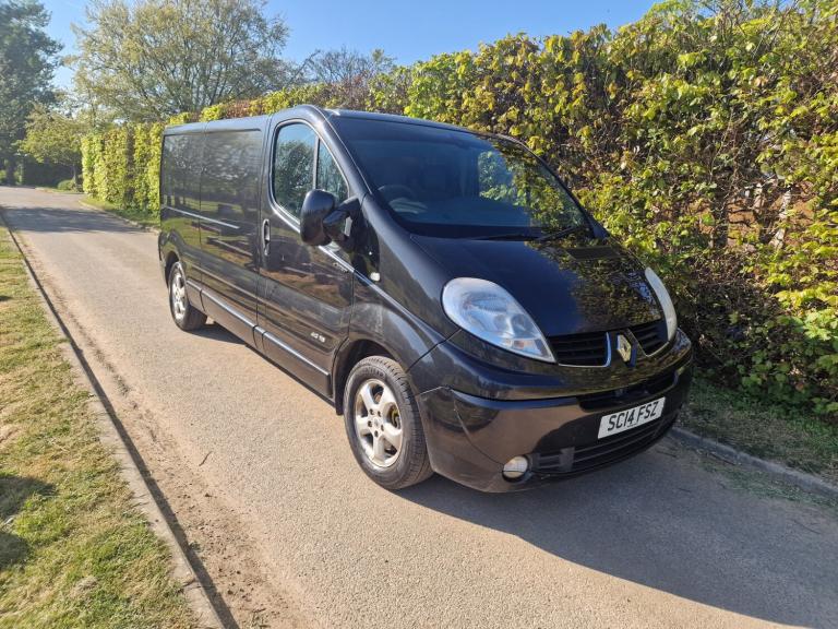 2014 Renault Trafic LL29dCi 115 Sport [Sat Nav] Van Euro 5 LWB FSH long mot PANEL VAN Diesel Manual