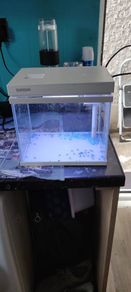 Fish tank small as new 