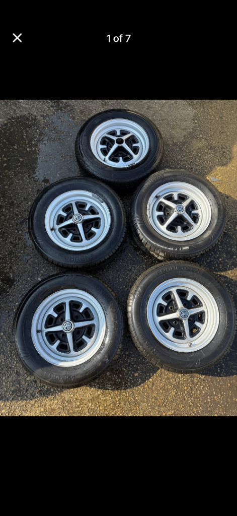 MGB wheels 14”
