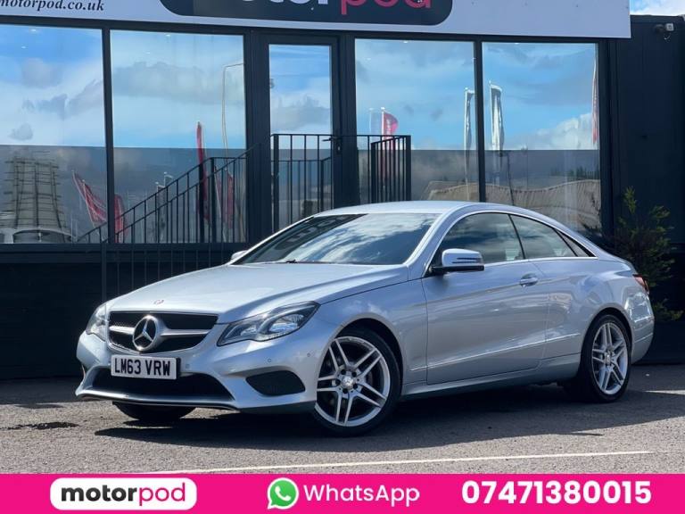 2013 Mercedes-Benz E Class 2.1 E220 CDI SE Coupe 2dr Diesel G-Tronic+ Euro 5 (s/s) (170 ps) Coupe...