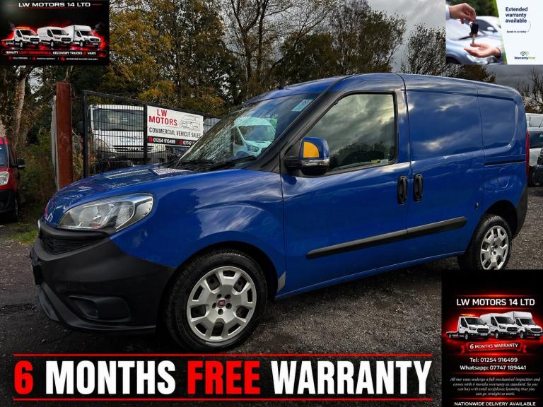 FIAT DOBLO 1.3 MULTIJET SX SWB II 90 L1H1 PANEL VAN 2015 65 REG