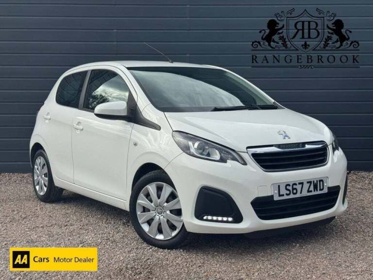 2018 67 PEUGEOT 108 1.0 ACTIVE HATCHBACK 5DR PETROL MANUAL EURO 6