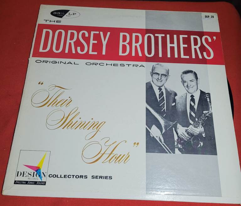 Dorsey Brothers Original Orchestra Their Shining Hour LP Design Records DLP20 NM r2/6