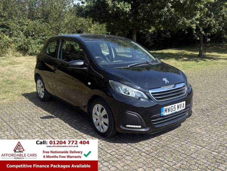 2015 Peugeot 108 1.0 Active Hatchback 3dr Petrol Manual Euro 6 (68 ps) Hatchback Petrol Manual