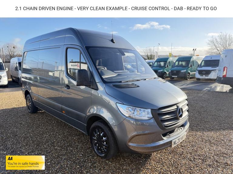 2020 Mercedes-Benz Sprinter 2.1 314 CDI Panel Van 5dr Diesel Manual FWD L2 H2 Euro 6 (143 ps) Pan...