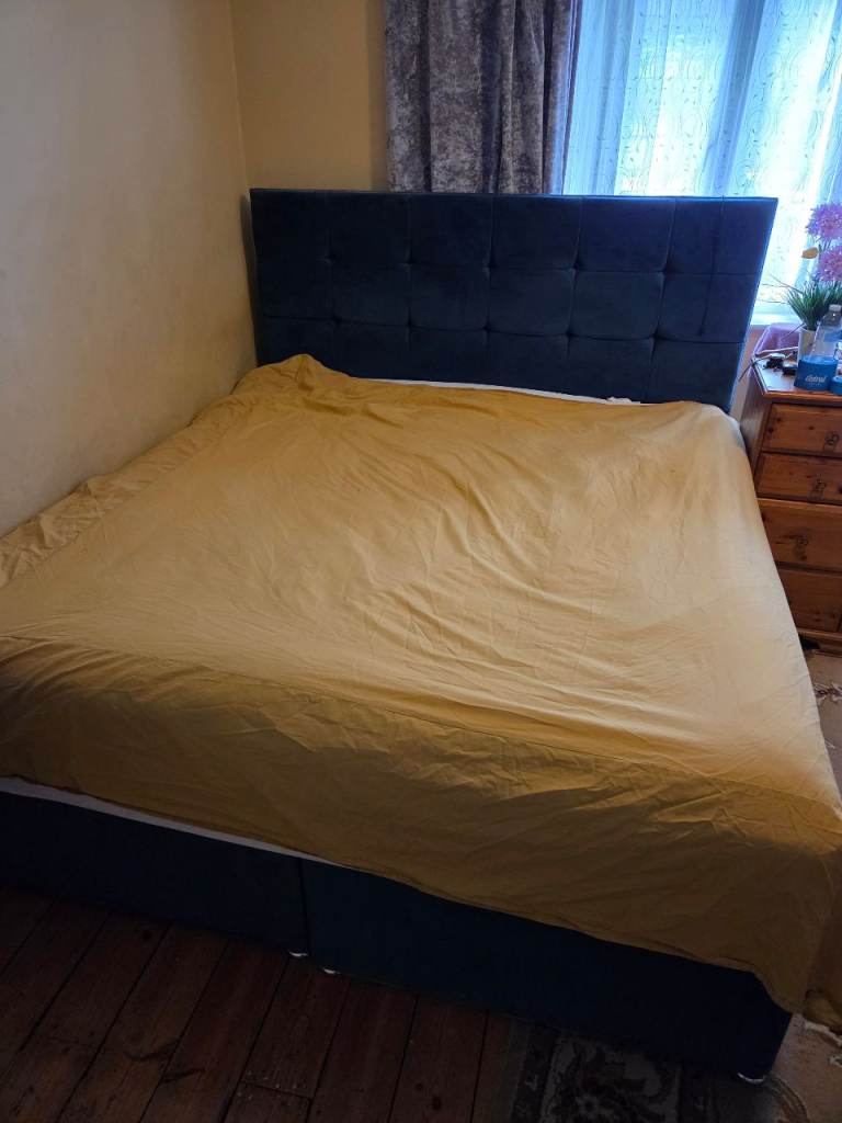 Orthopedic Super King Bed (Mattress + Base + Headboard)