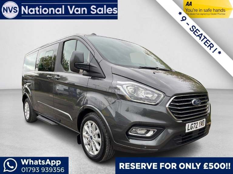 2022 Ford Tourneo Custom 2.0 320 EcoBlue MHEV Titanium L2 Euro 6 (s/s) 5dr MPV Diesel Manual