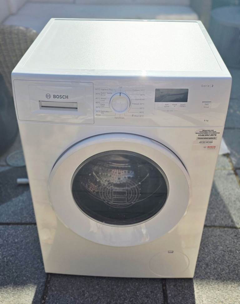 Bosch Washing Machine 8kg 1400 Spin Speed