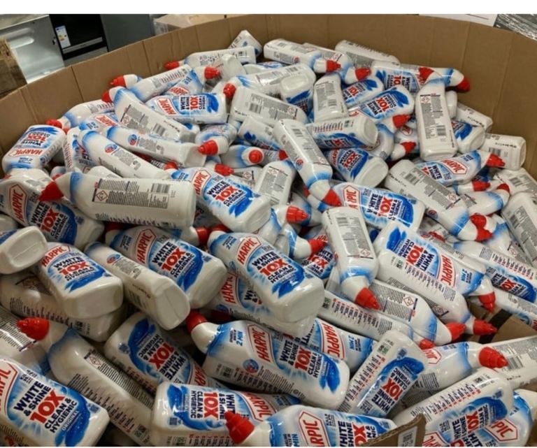 200x 750ml Harpic White and Shine 10x Thick Cleaning Gel original