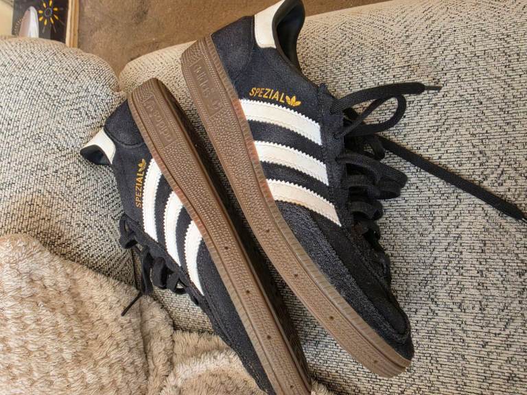 Adidas Spezial Trainers Blue Gum Sole UK 5.5