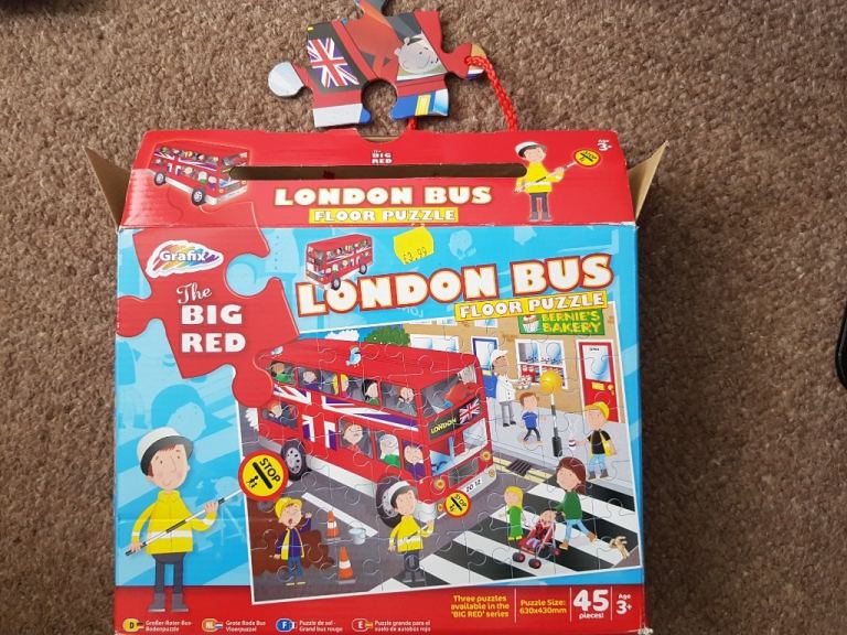 London Bus Jigsaw Puzzle