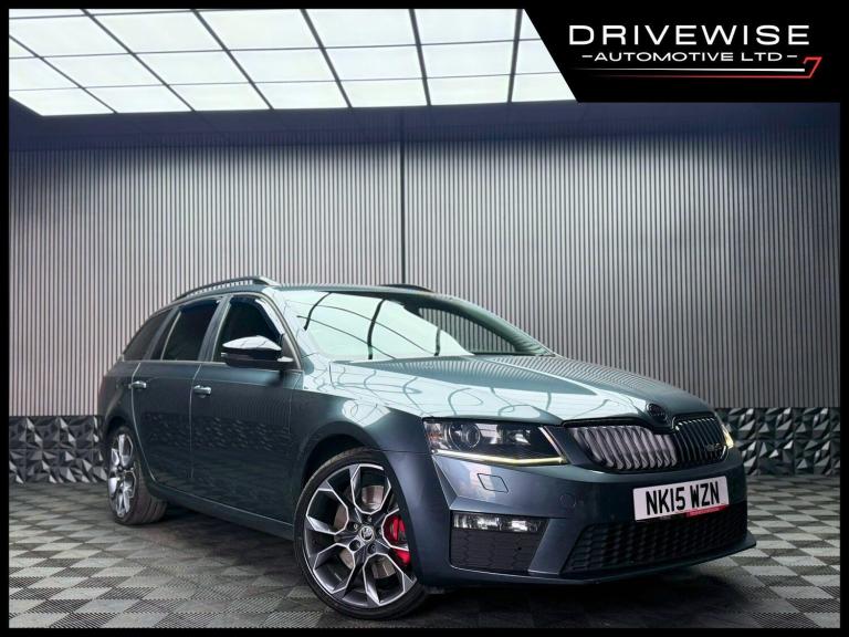 2015 Skoda Octavia 2.0 TDI CR vRS 5dr ESTATE DIESEL Manual
