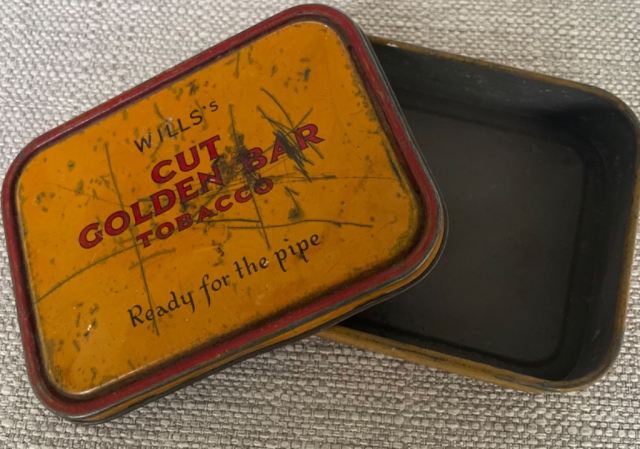 Vintage ~ Empty Wills Cut Golden Bar Collectable Tobacco Tin -Ready for the  Pipe | in Guildford, Surrey