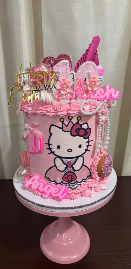 Celebration and birthday cakes.