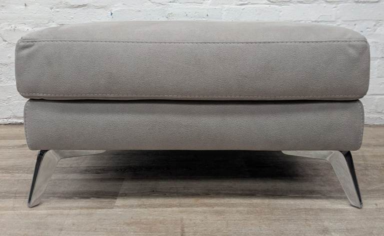 *£10 Central belt delivery* Ex-Display DFS Tahiti  rectangular footstool Misty Arizona fabric