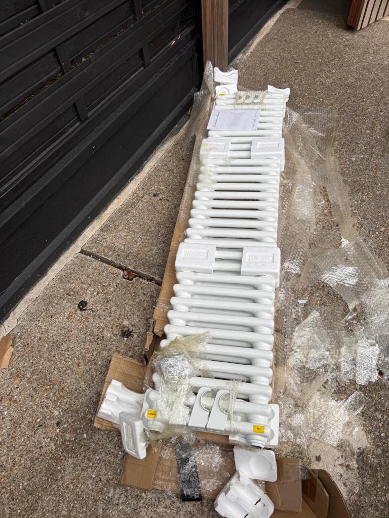 Horizontal radiator 