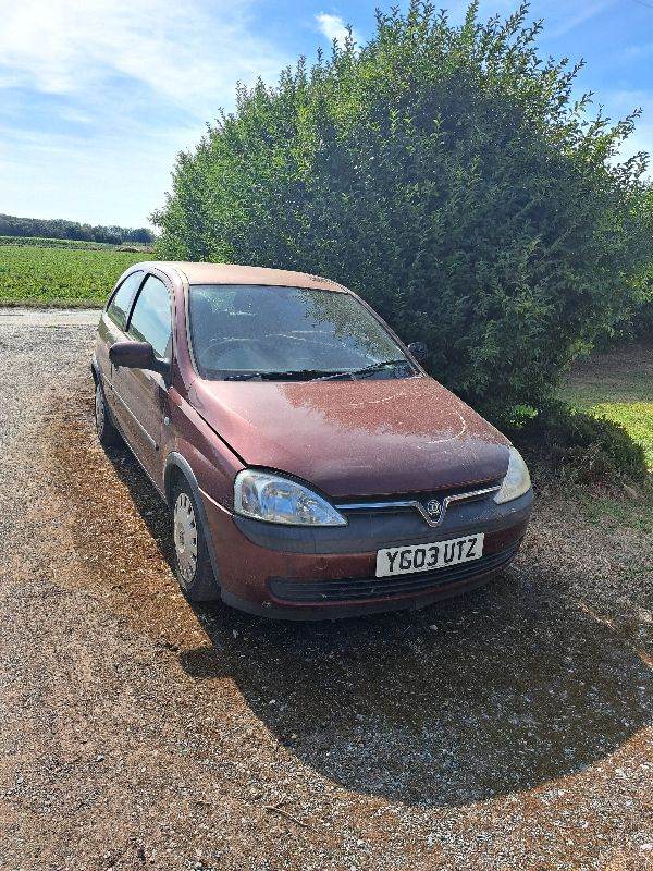 Vauxhall, CORSA, Hatchback, 2003, Manual, 1199 (cc), 3 doors