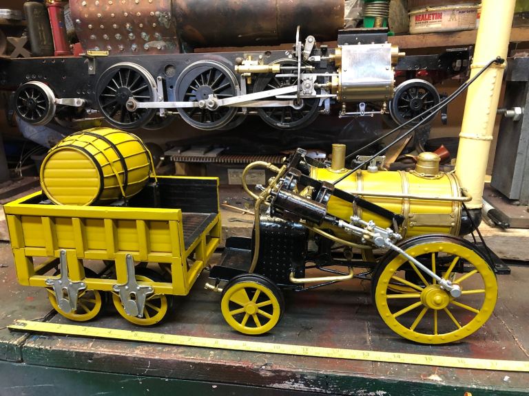 Tinplate Rocket Locomotive 