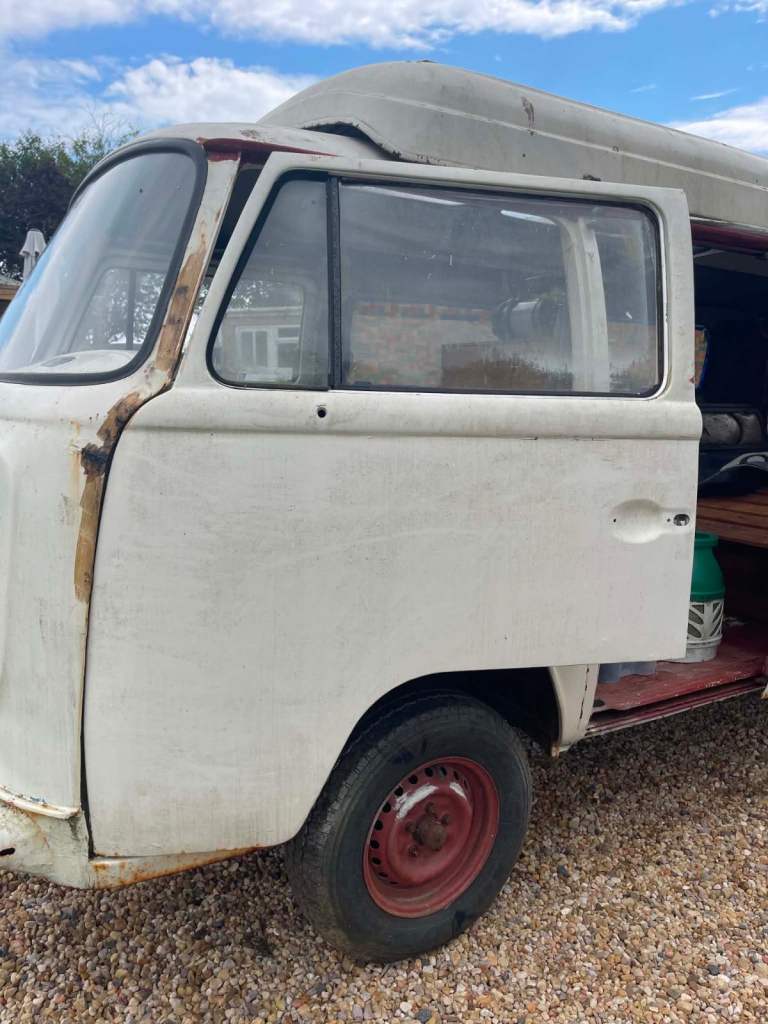 VW type 2 bay Front Doors, Driver and Passenger,  Complete with Glass, £250 each