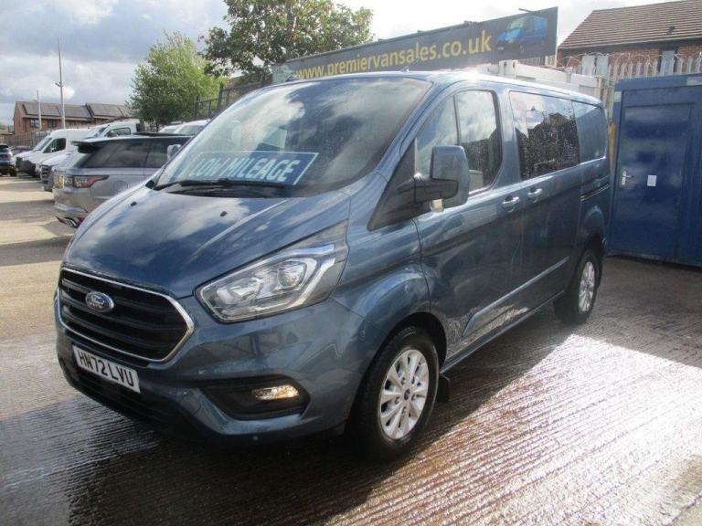 2022 72 FORD TRANSIT CUSTOM 2.0 320 ECOBLUE LIMITED SIX SEAT DOUBLE CAB AUTO