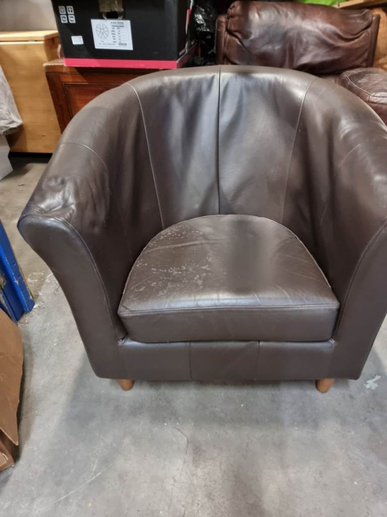 Learher Tub chair FREE.