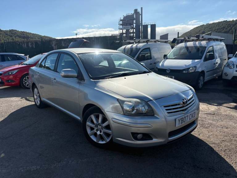 2007 Toyota Avensis 2.0 D-4D T3-S 4dr - great condition - 3 x keys  SALOON Diesel Manual