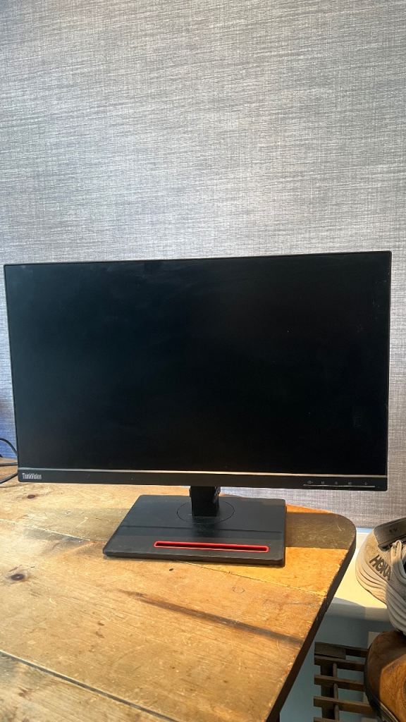 Lenovo ThinkVision T24i-2L 23.8" Full HD IPS Ergonomic Monitor x2