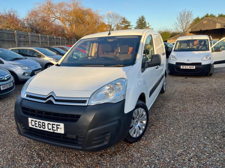 2018 Citroen Berlingo 1.6 BlueHDi 625 Enterprise L1 5dr PANEL VAN Diesel Manual