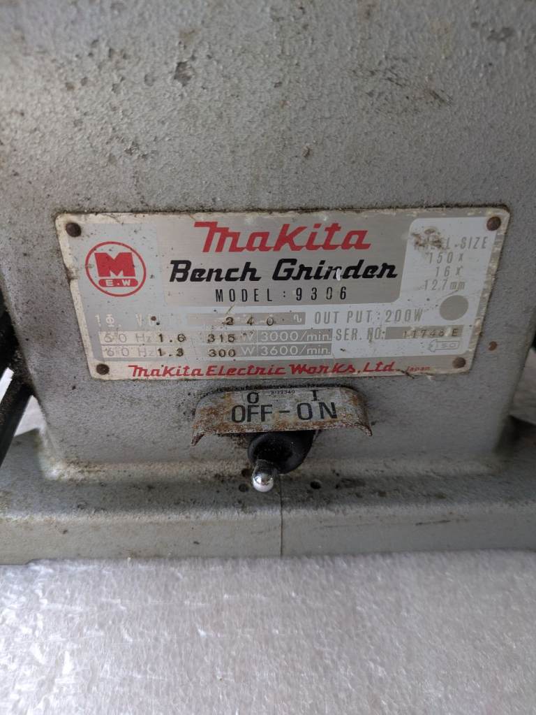 image for Makita bench grinder