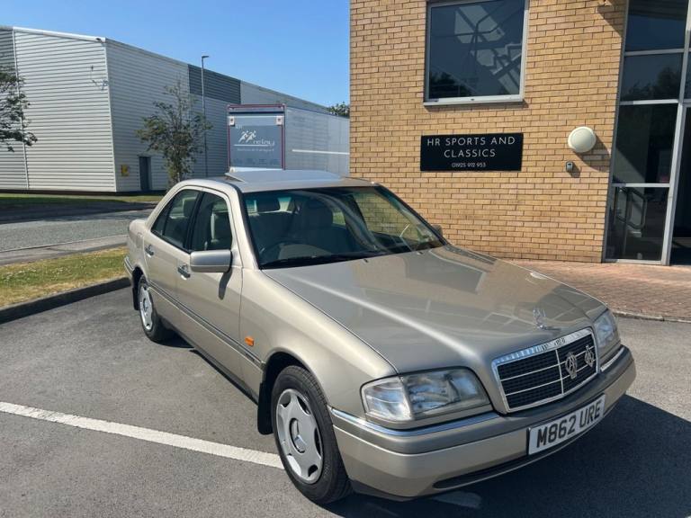 1995 Mercedes-Benz C Class 1.8 Elegance 4dr Auto 122 BHP-Ultra Low Mileage Example-Only 4 Former ...